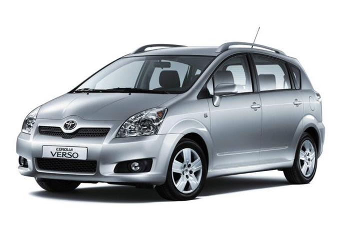 Toyota Corolla Verso MPV 2004-2008 lyžiny